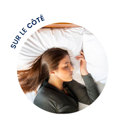 Surmatelas sur le côté